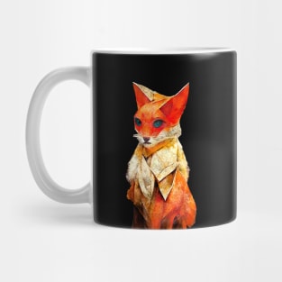 Fox watercolor painting #fox Mug